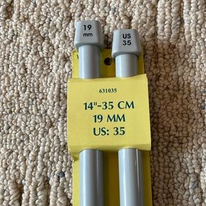 Boye size US 35 knitting needles